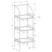 7227 BookShelf -Black 